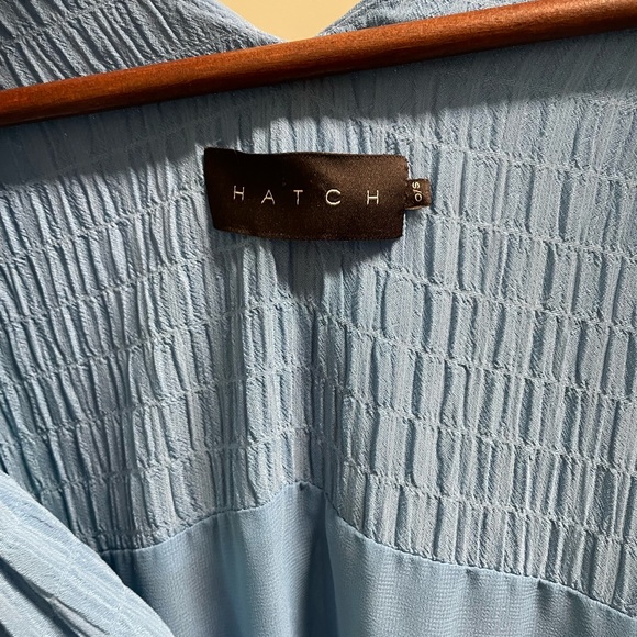 Hatch Amira Maternity dress. Ocean color. $120 - Picture 4 of 4